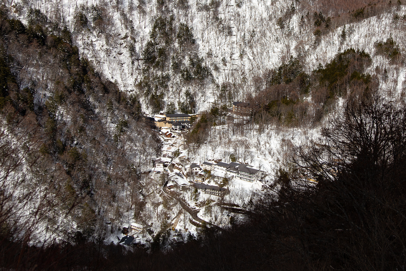 Shirahone Onsen Winter