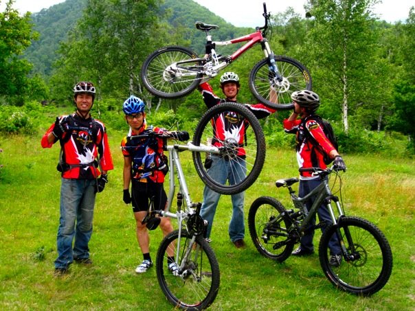 Mountain Biking in Norikura Kogen